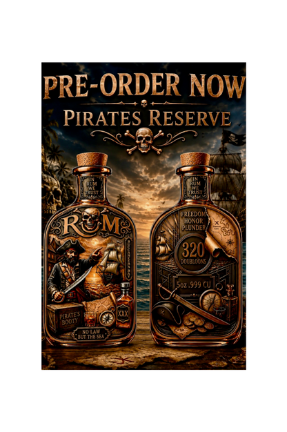 THE PIRATE’S RESERVE 5 oz Copper