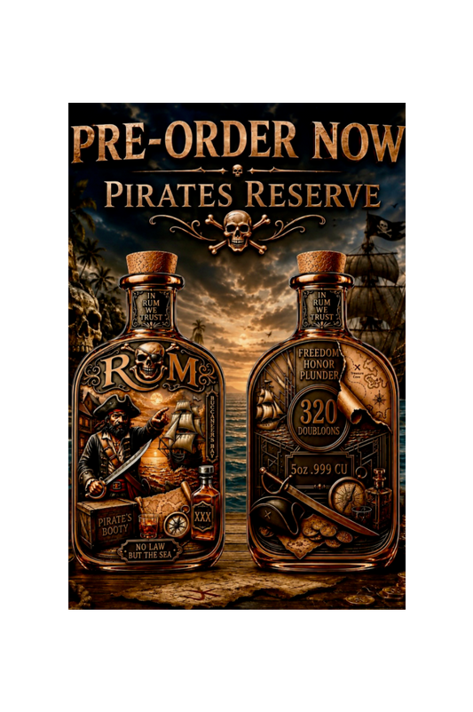 THE PIRATE’S RESERVE 5 oz Copper