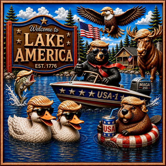 Lake America Making Waves 1 oz Copper (09/03)