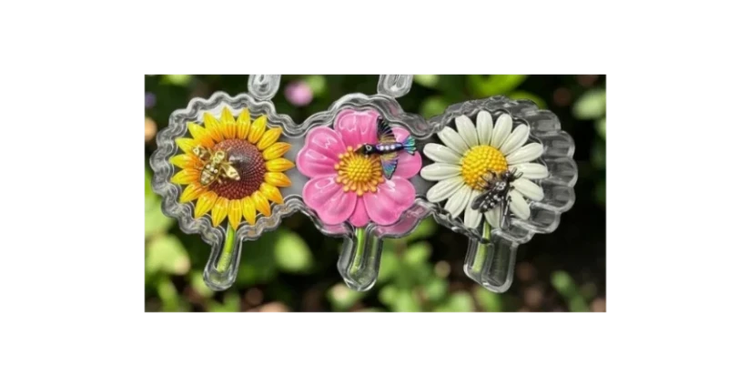 2026 Nature’s Brass Pollinators & Flowers 6 grams .999 Colorized Silver
