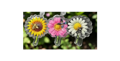2026 Nature’s Brass Pollinators & Flowers 6 grams .999 Colorized Silver