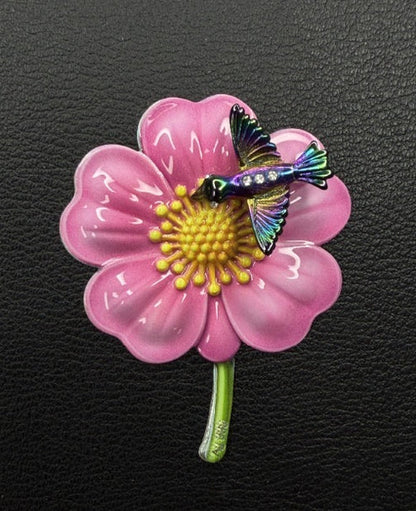 2026 Nature’s Brass Pollinators & Flowers 6 grams .999 Colorized Silver