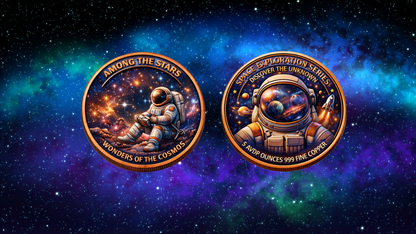 2nd in Series! Discover the Unknown Exploring the Stars 5 oz Copper