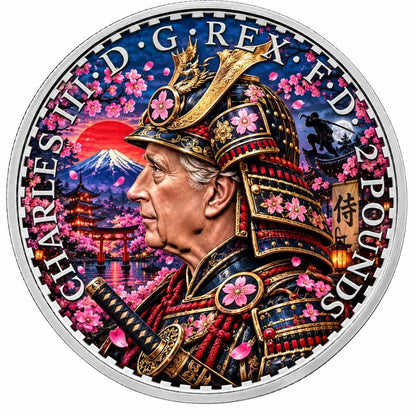 Season of the Cherry Blossoms 1 oz Silver Coin (199 Mintage)