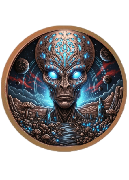 Government backed! 2026 Liberia Starborn Watcher 5 oz Copper Coin (03/17)