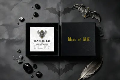 2027 Liberia Vampire Bat Antique 2 oz .999 Silver Coin