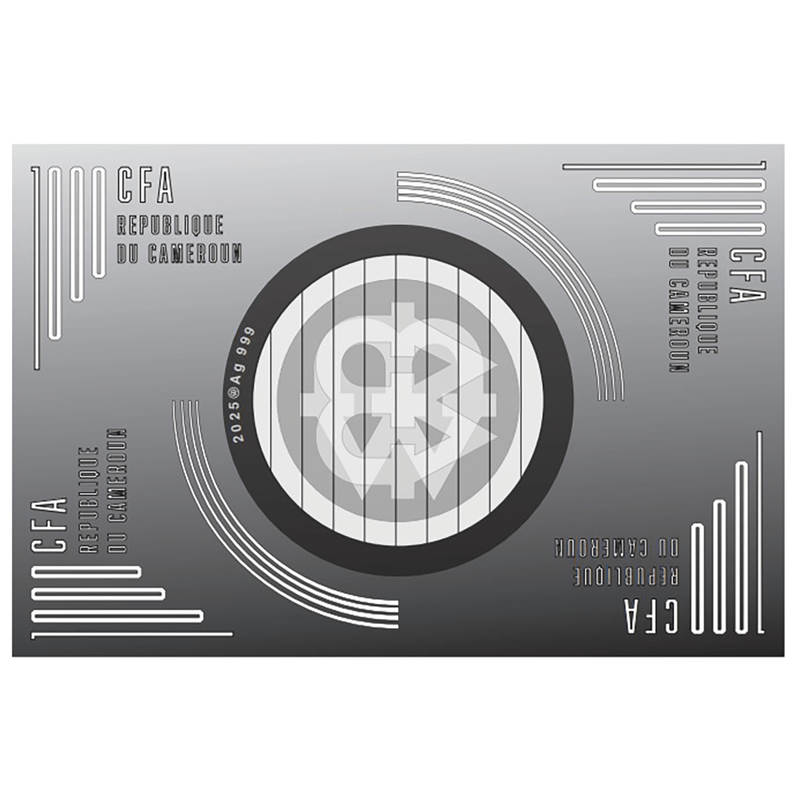 2026 Cameroon Atlas Maior 1 oz Silver Coin (03/17)