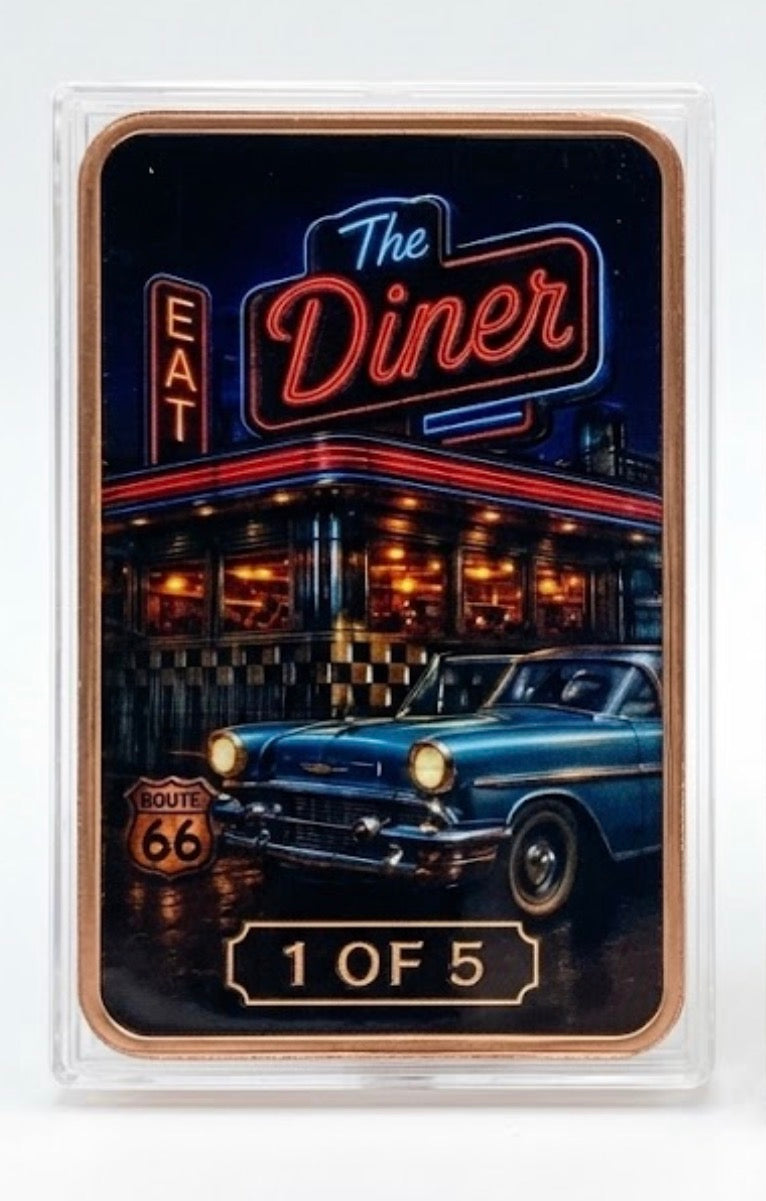 In Stock! New Series! Route 66 Series 5 oz Copper