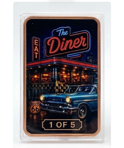 In Stock! New Series! Route 66 Series 5 oz Copper