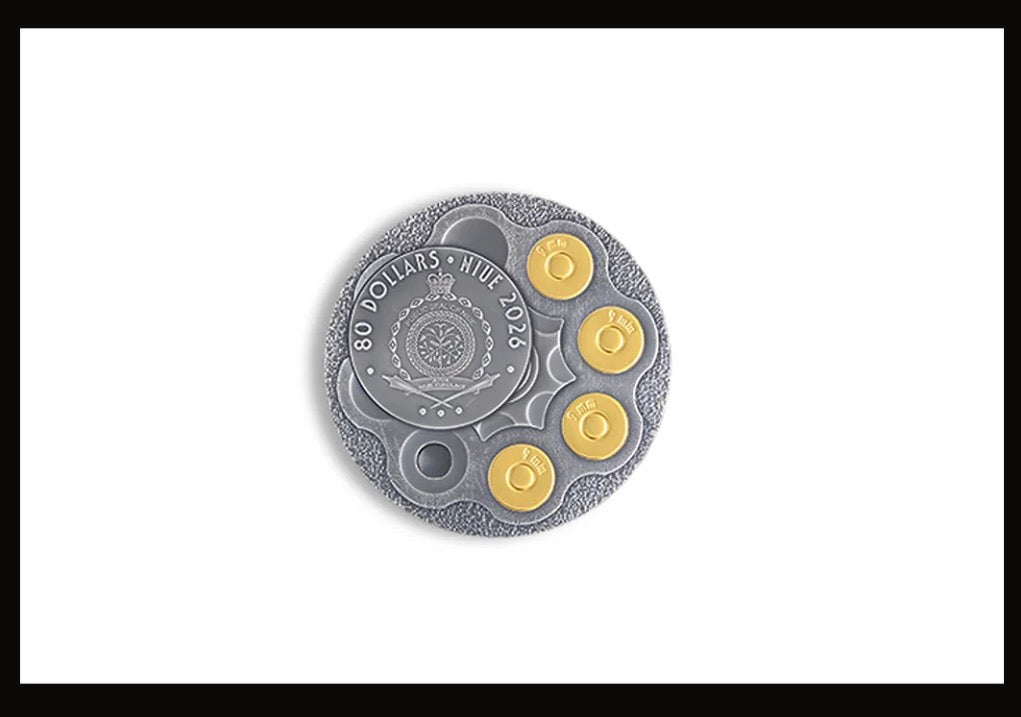 2026 Niue The Gangsters - Lucky Luciano 1 Kilo Silver Coin