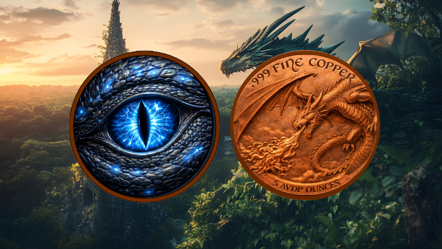 The Ice Dragon’s Eye 5 oz Copper (3/31)