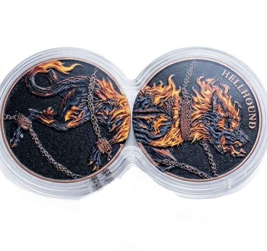 In Stock! 2026 2oz Hell Hound Infinity Capsule .999 Copper