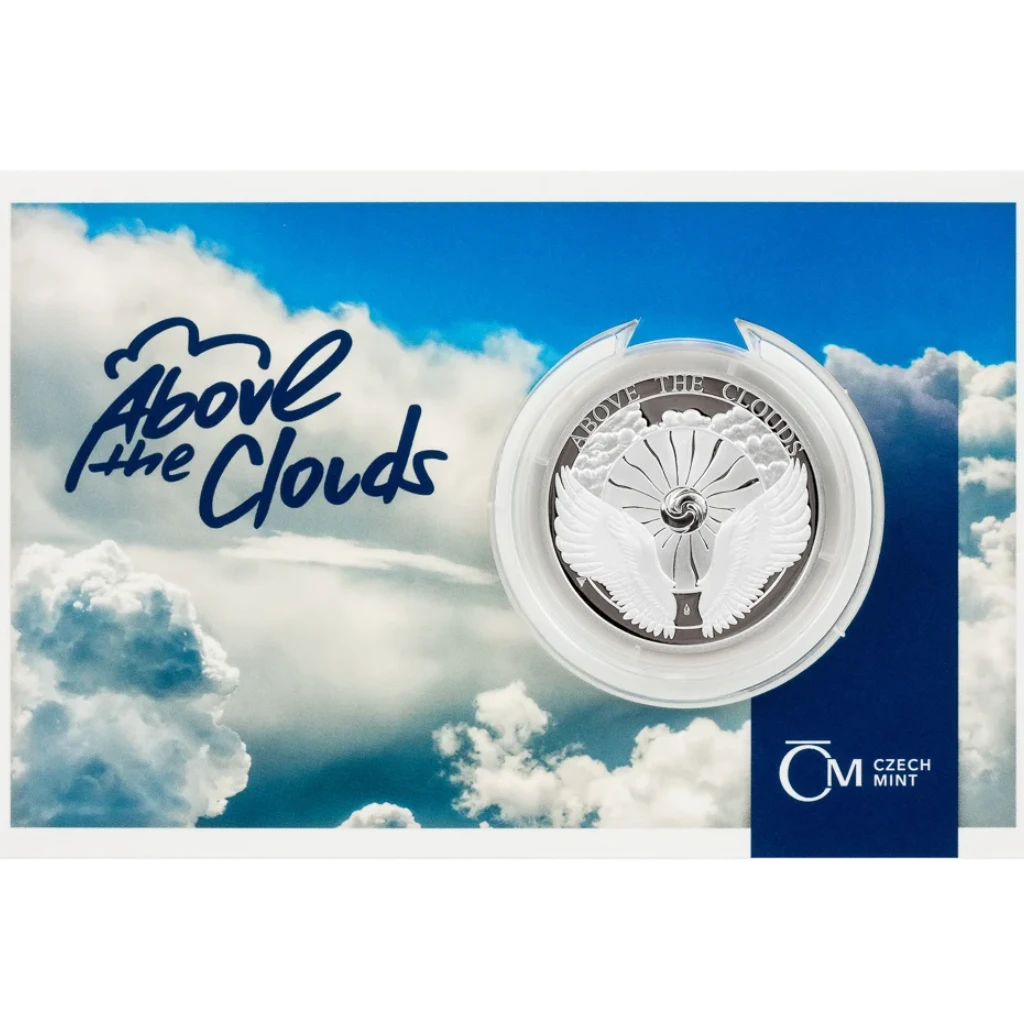 In Stock! 2023 Niue Above the Clouds 1 oz Silver Coin in Card
