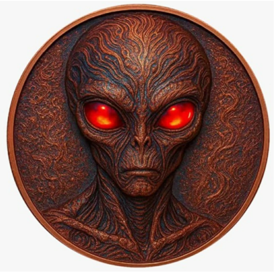 Alien UHR 1 Kilo Copper Medal