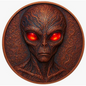 Alien UHR 1 Kilo Copper Medal