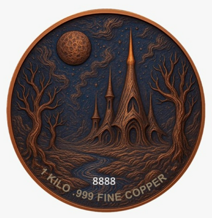 Alien UHR 1 Kilo Copper Medal
