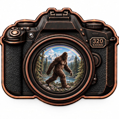Bigfoot: Caught on Camera 2 oz Copper