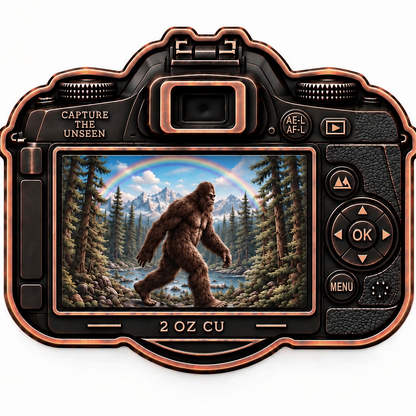 Bigfoot: Caught on Camera 2 oz Copper
