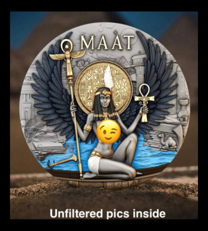 2026 Cameroon Echoes of Egypt Maat 2 oz Silver Coin (03/27)