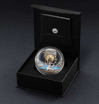 2026 Cameroon Echoes of Egypt Maat 2 oz Silver Coin (03/27)