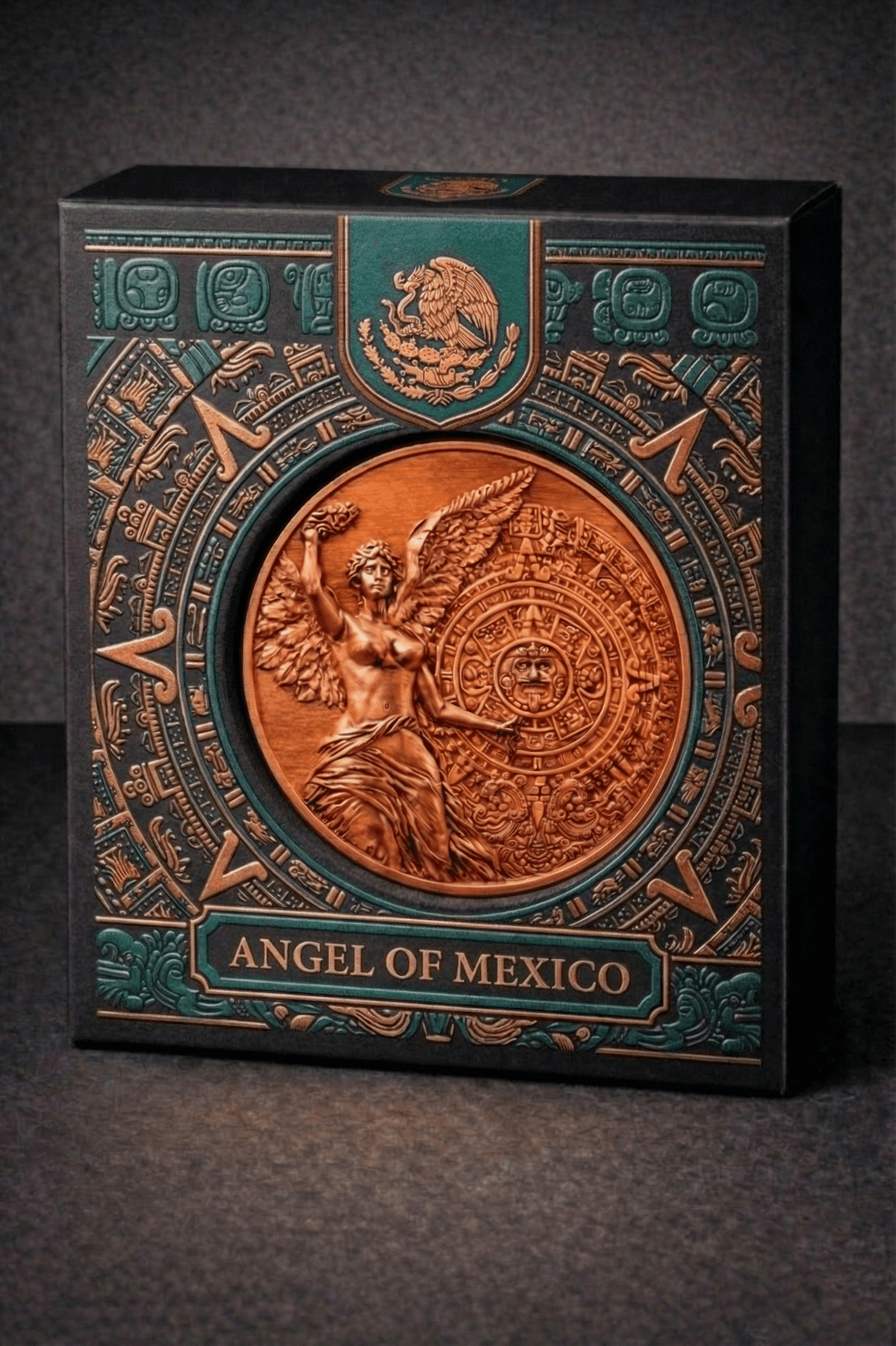 In Stock! 2026 Angel of Independence 5oz Enhanced .999 Fine Copper Medal