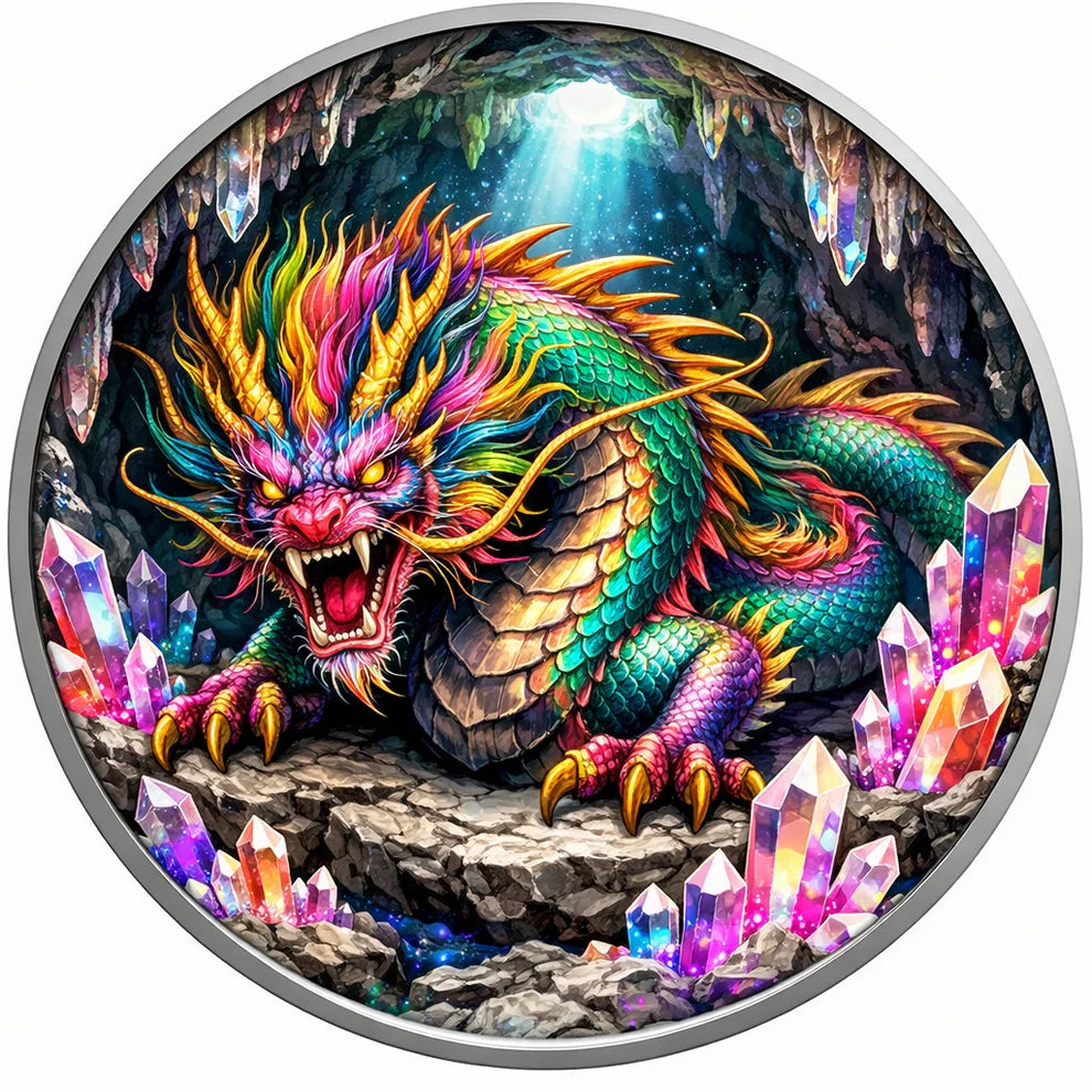 2026 Drago 1oz .999 Fine Copper in Capsule