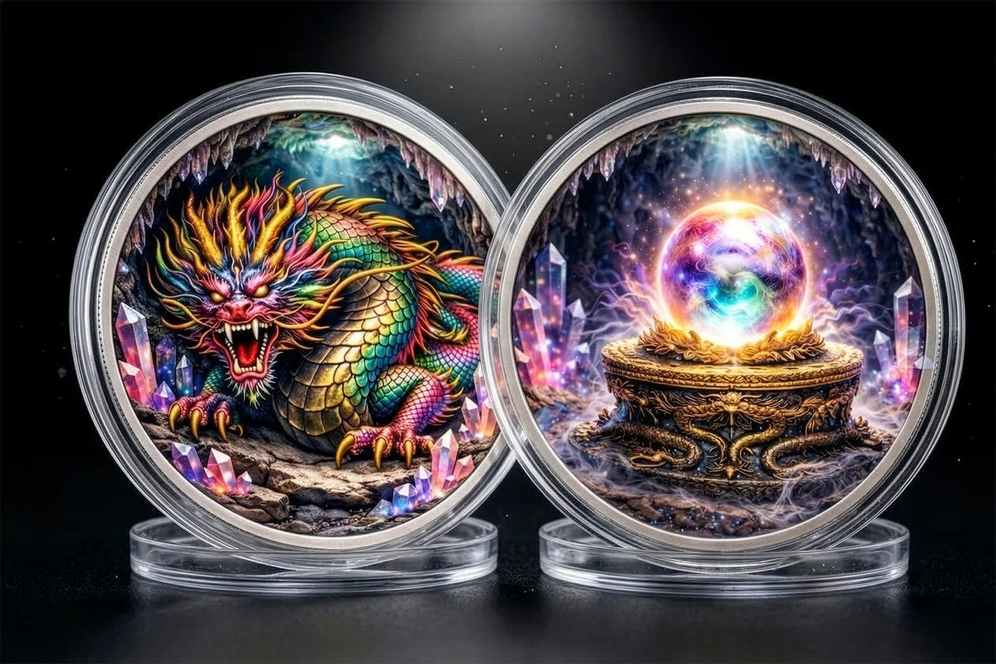 2026 Drago 1oz .999 Fine Copper in Capsule