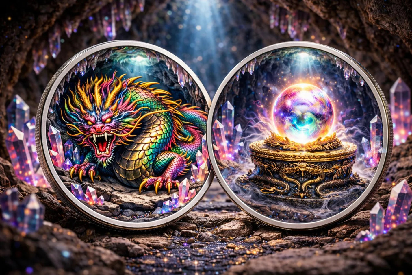 2026 Drago 1oz .999 Fine Copper in Capsule