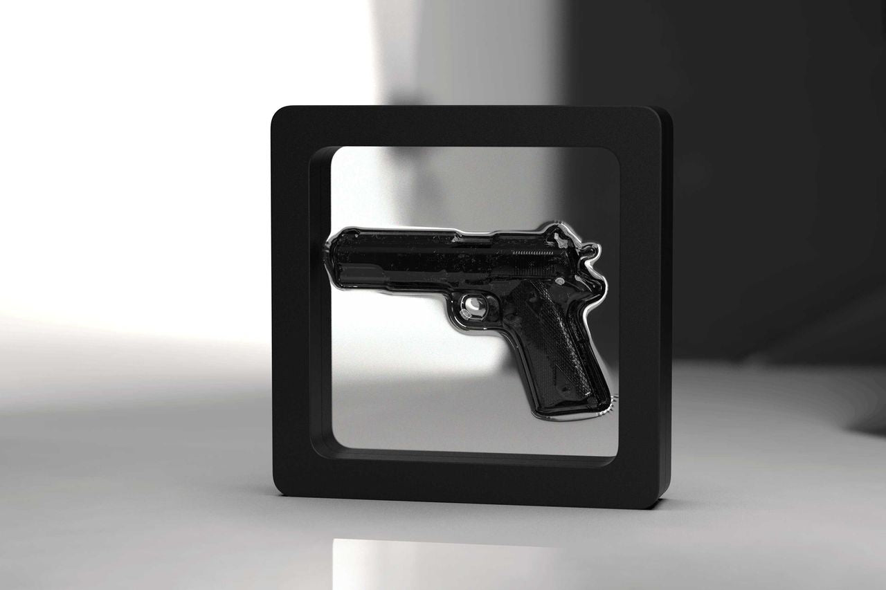 2026 Liberia 3D M1911 Pistol 8g Silver Coin Blind Box (03/18)