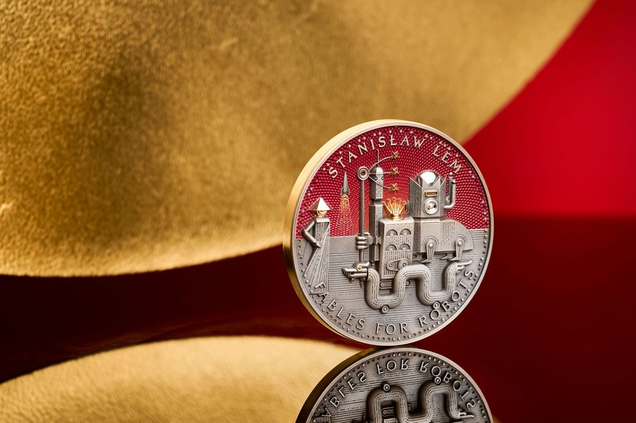 2025 Cameroon Fables For Robots by Stanislaw Lem 2 oz Silver Coin (03/20)