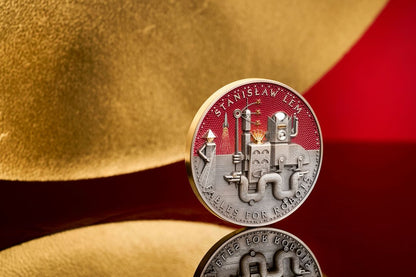 2025 Cameroon Fables For Robots by Stanislaw Lem 2 oz Silver Coin (03/20)