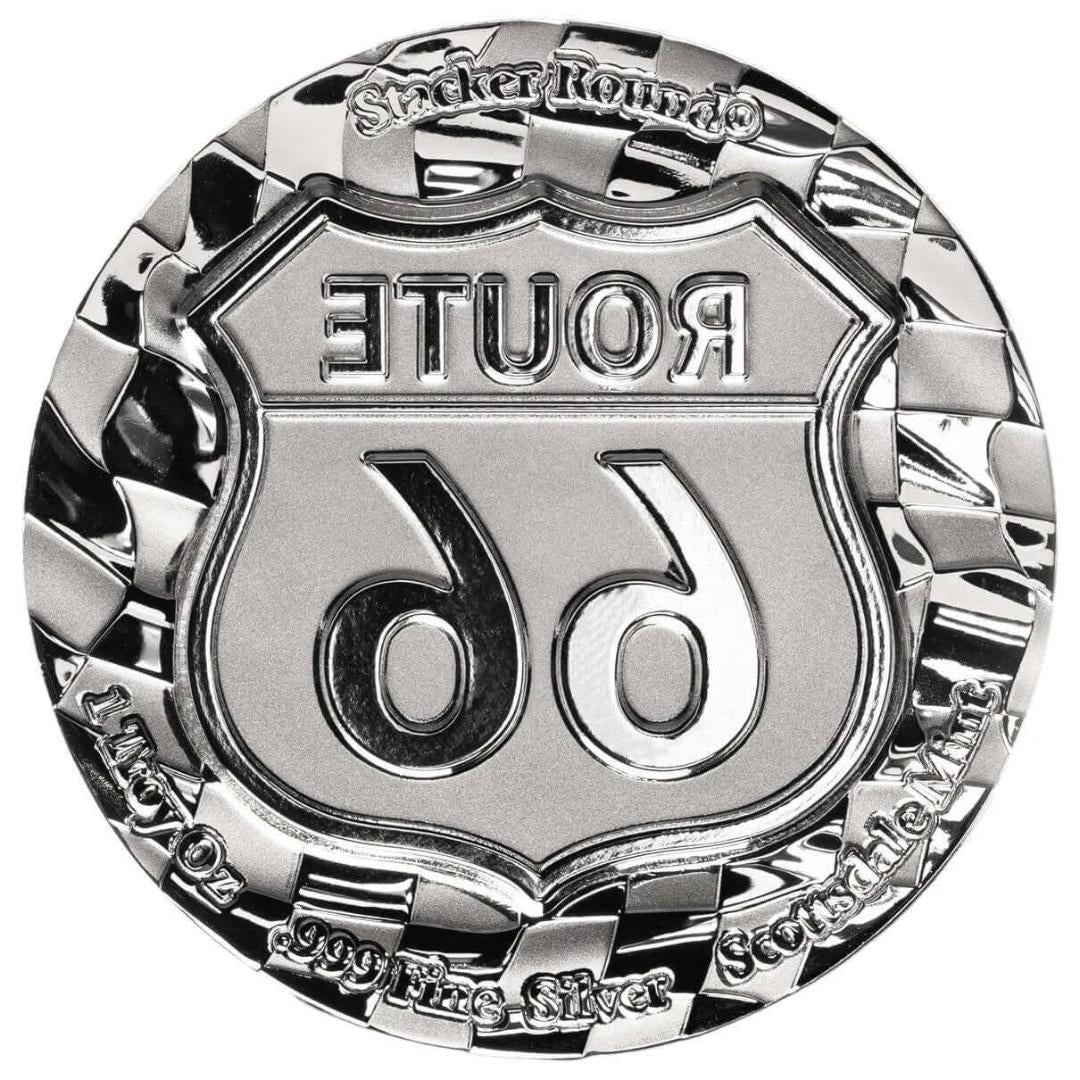 Estimate: Scottsdale Mint Route 66 1 oz Silver Stacker