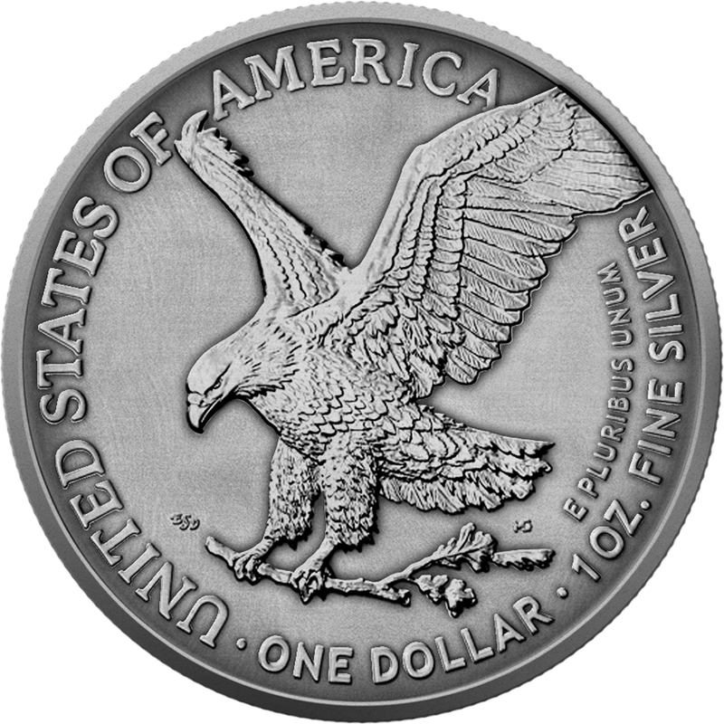 In Stock! 2026 U.S. Silver Eagle American Independence Past Edition 1 oz SIlver Coin