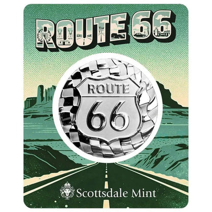 Estimate: Scottsdale Mint Route 66 1 oz Silver Stacker in TEP