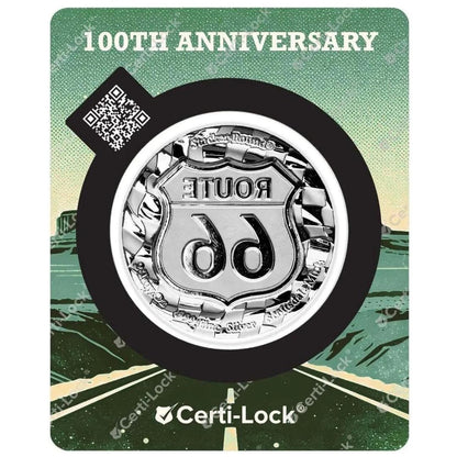 Estimate: Scottsdale Mint Route 66 1 oz Silver Stacker in TEP