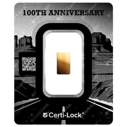 Estimate: Scottsdale Mint Route 66 1/100 oz Gold Bar in TEP