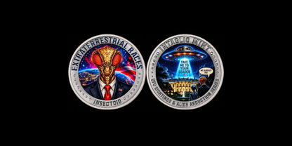 Intaglio Mint Galactic Politics: Take Me to Your Leader 1 oz Silver Medal (100 Mintage)