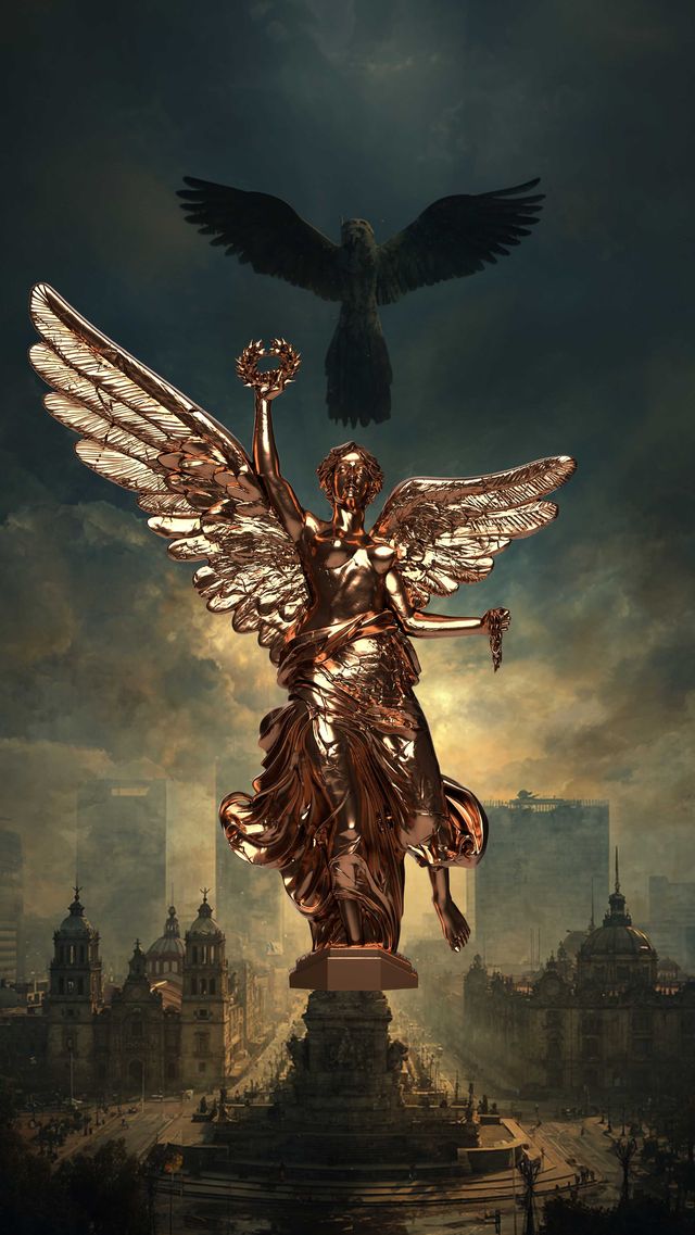 In Stock! 2026 Liberia Angel of Independence 11g Copper Coin Blind Box