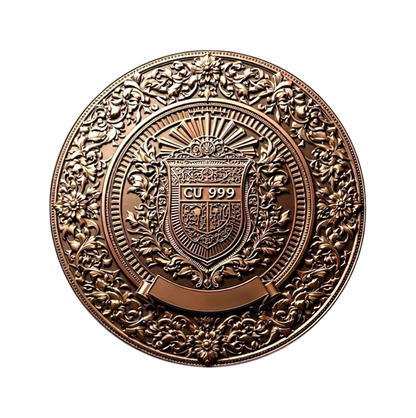 Ancient Warriors Samurai 5 oz Copper Medal (03/25)