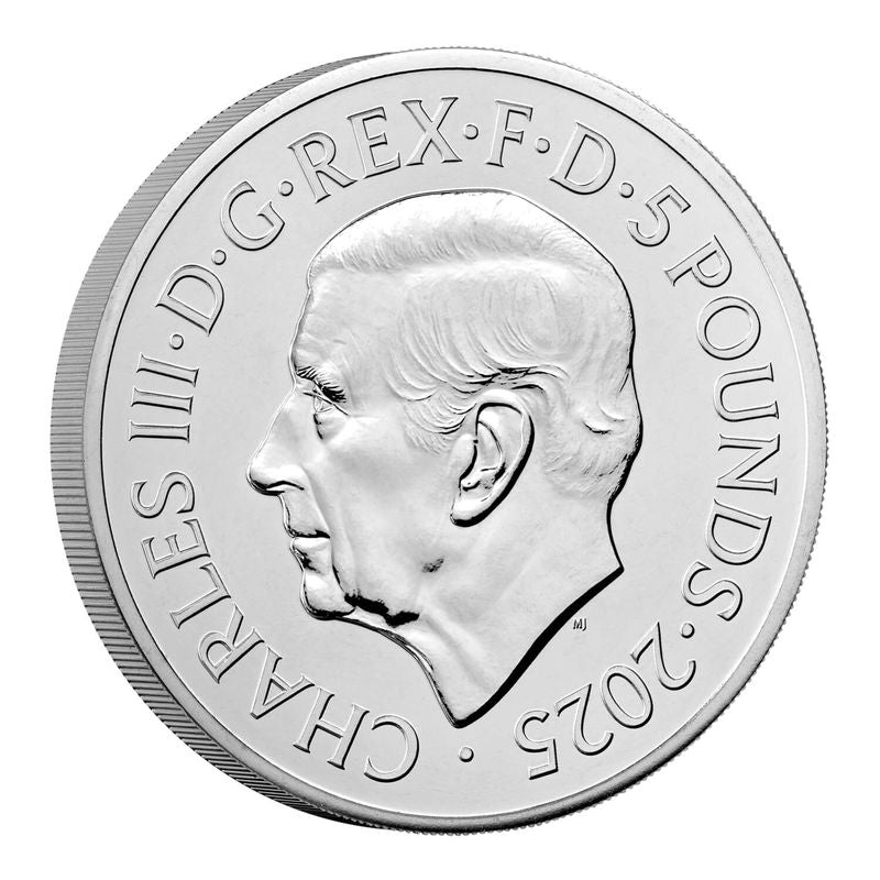 In Stock! 2025 Great Britain Year of the Snake 28.28g CN Coin in Card
