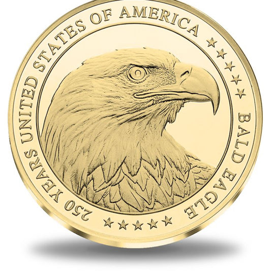 2026 Liberia Bald Eagle 1/200 oz Gold Coin (03/25)