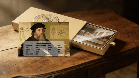 2026 Liberia Last Supper 1/10 oz Silver Foil Note In Silver We Trust! (03/24)