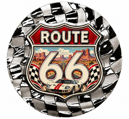 Scottsdale Mint Route 66 Desert Racer Colorized 1 oz Silver Stacker Medal