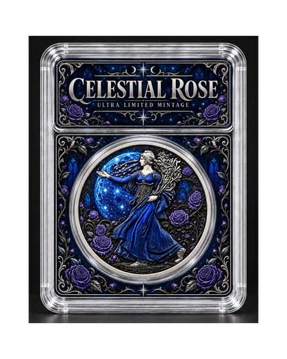 2026 Silver Eagle Diamond Dust Celestial Garden Colorized 1oz .999 Silver Coin