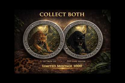 Aztec Guardians Colorized 2 x 1/10 oz Silver Round Set (03/27)