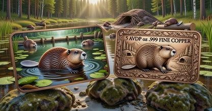 5oz Copper Backwoods Beaver WITH CAPSULE