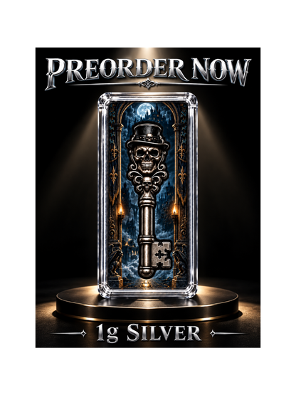 Skeleton Key - 1g .999 Silver in Capsule