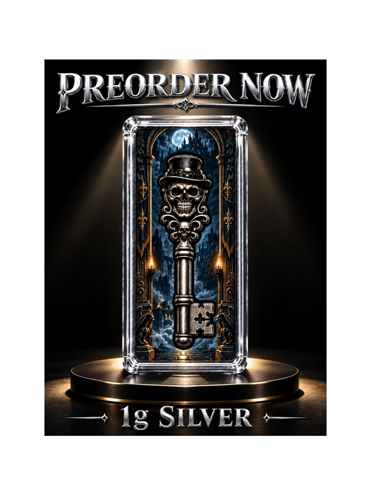 Skeleton Key - 1g .999 Silver in Capsule