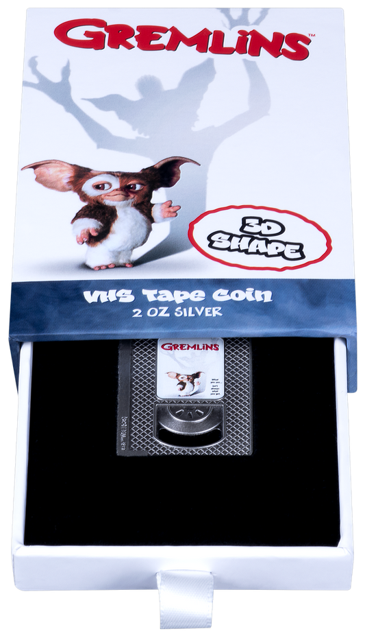 2026 Samoa Vintage VHS Gremlins 2 oz Silver Coin (03/30)