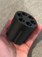 Revolver That Spins! Fits .45 bullets or smaller! Black!